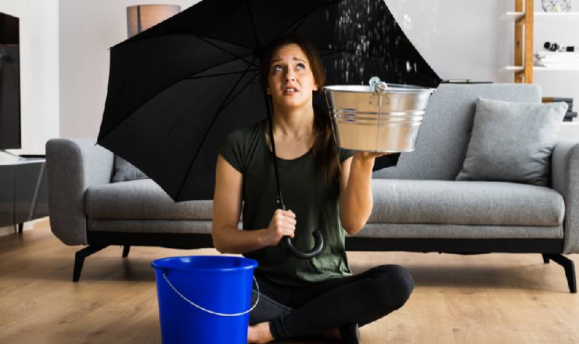 causes of ceiling water leaks
