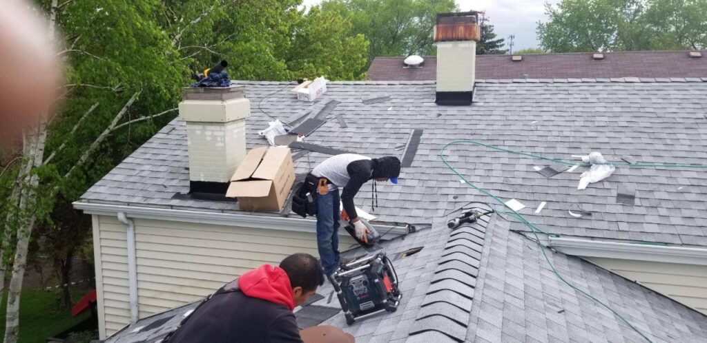 Completed Roof Repair (After)