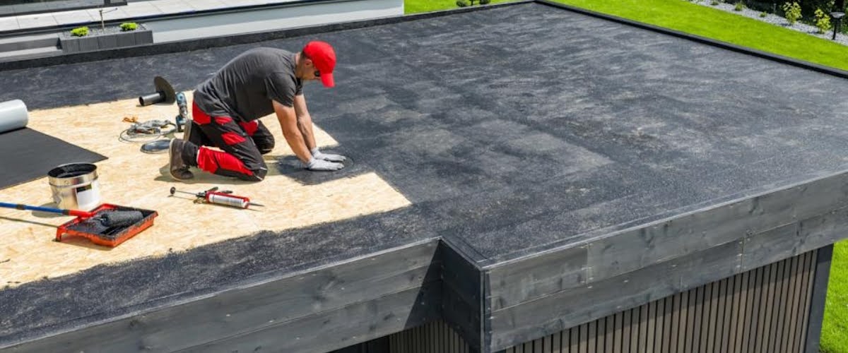 Flat Roof Membrane Repair