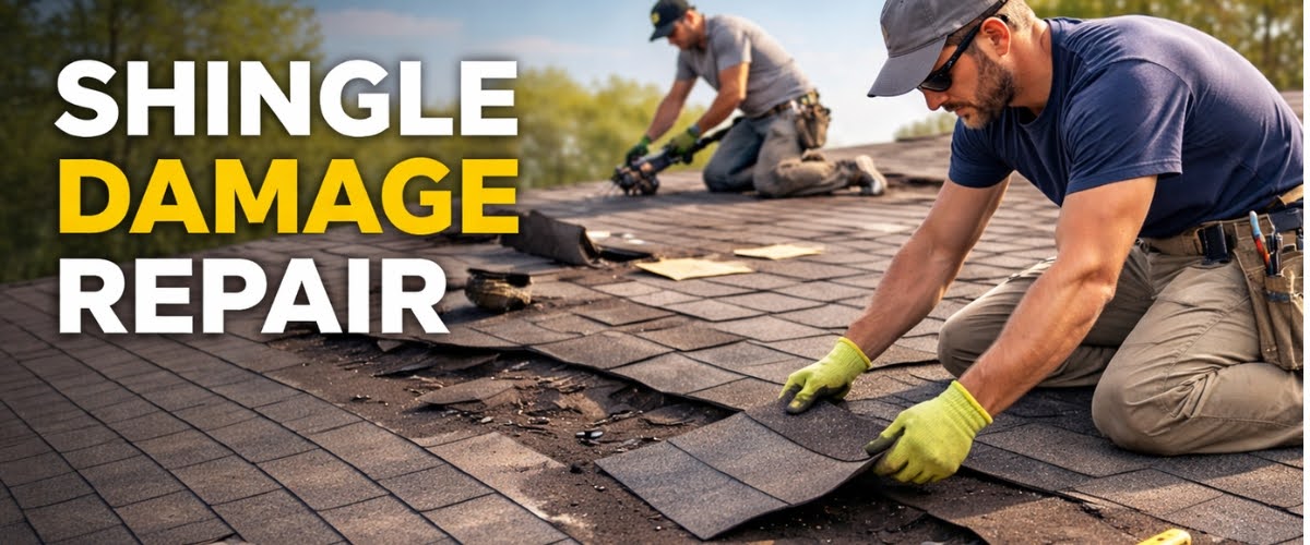 Shingle Damage Repair