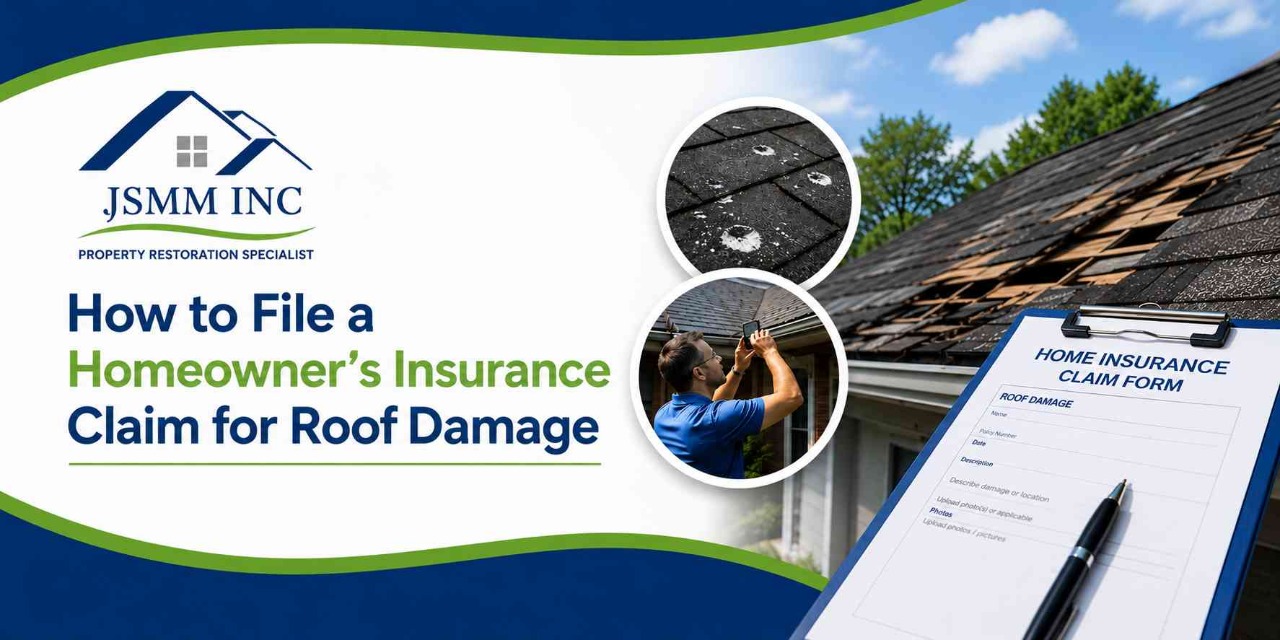 How to File a Homeowner's Insurance Claim for Roof Damage