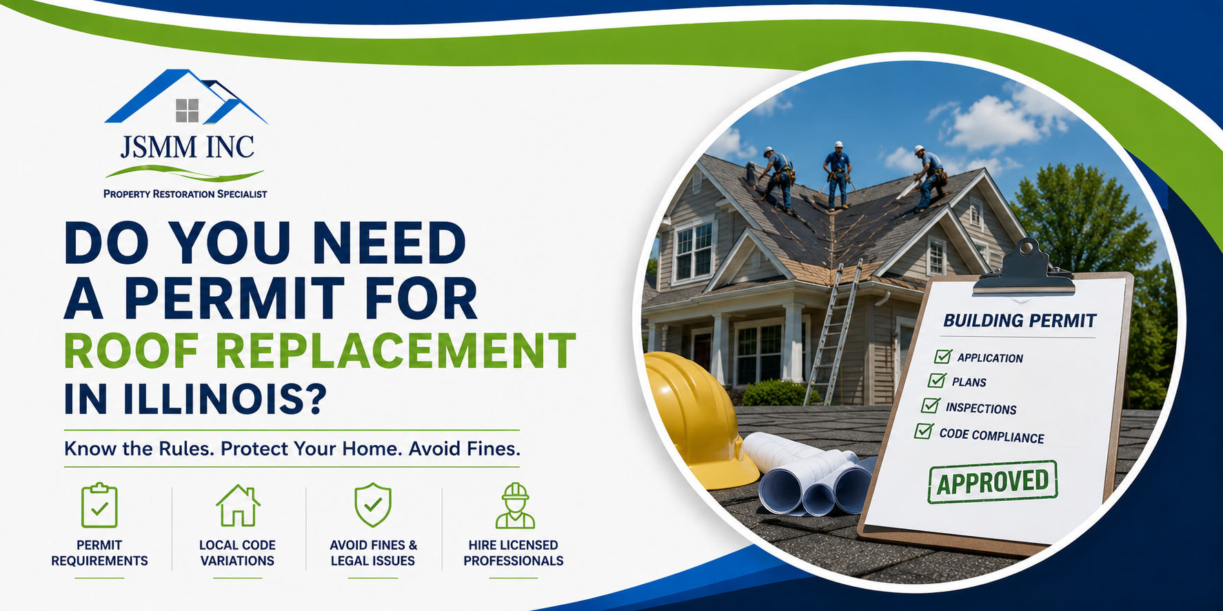Roof Replacement Permit Illinois