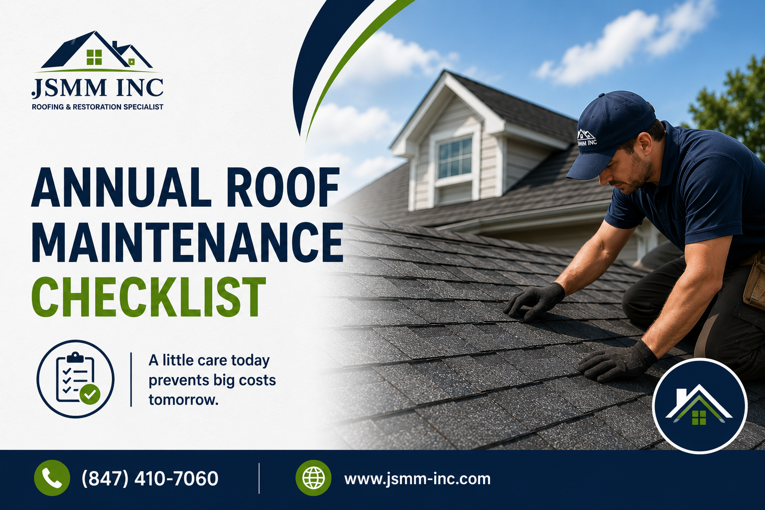 Annual roof maintenance checklist promo