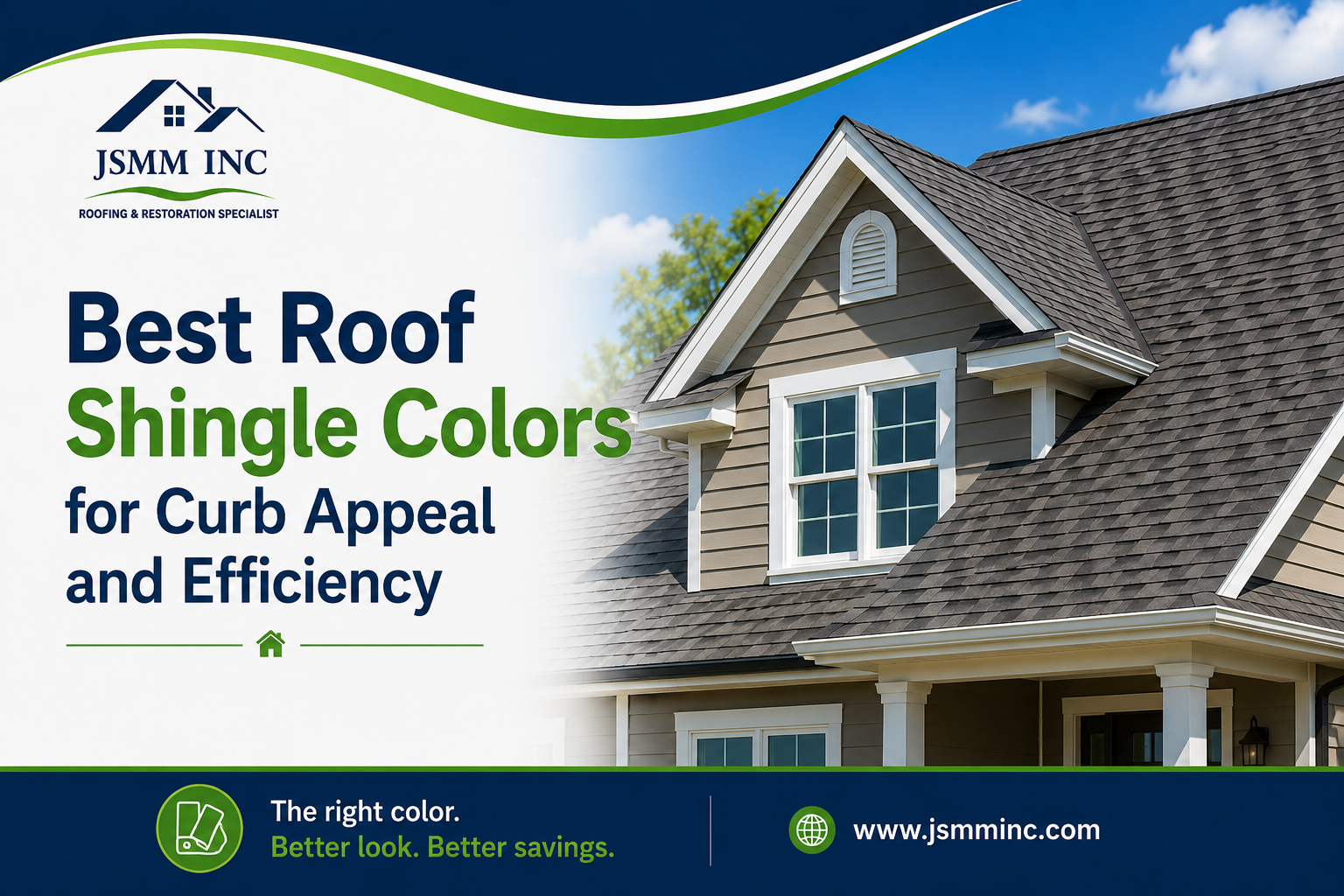 Best Roof Shingle Colors