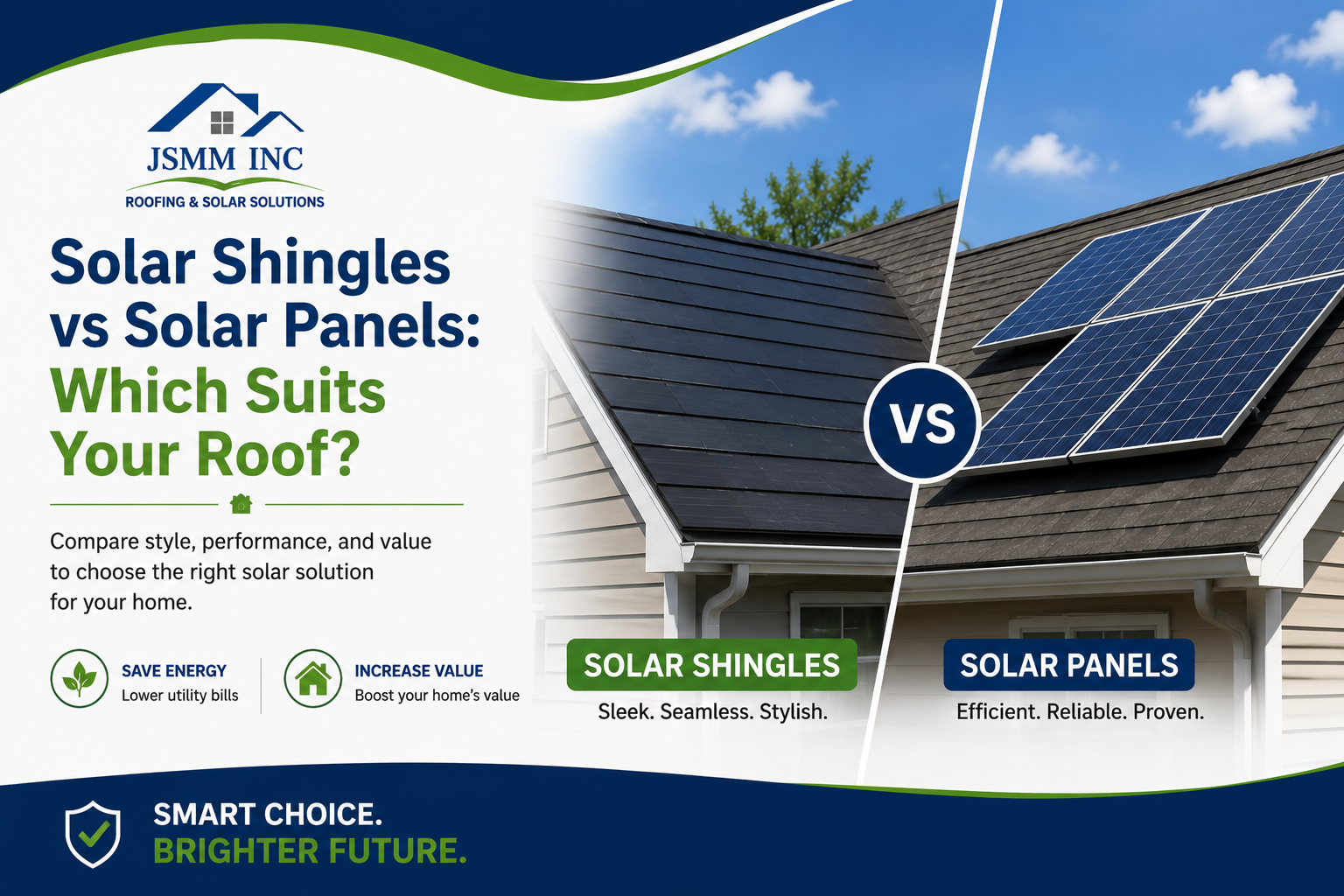 Solar Shingles vs Solar Panels