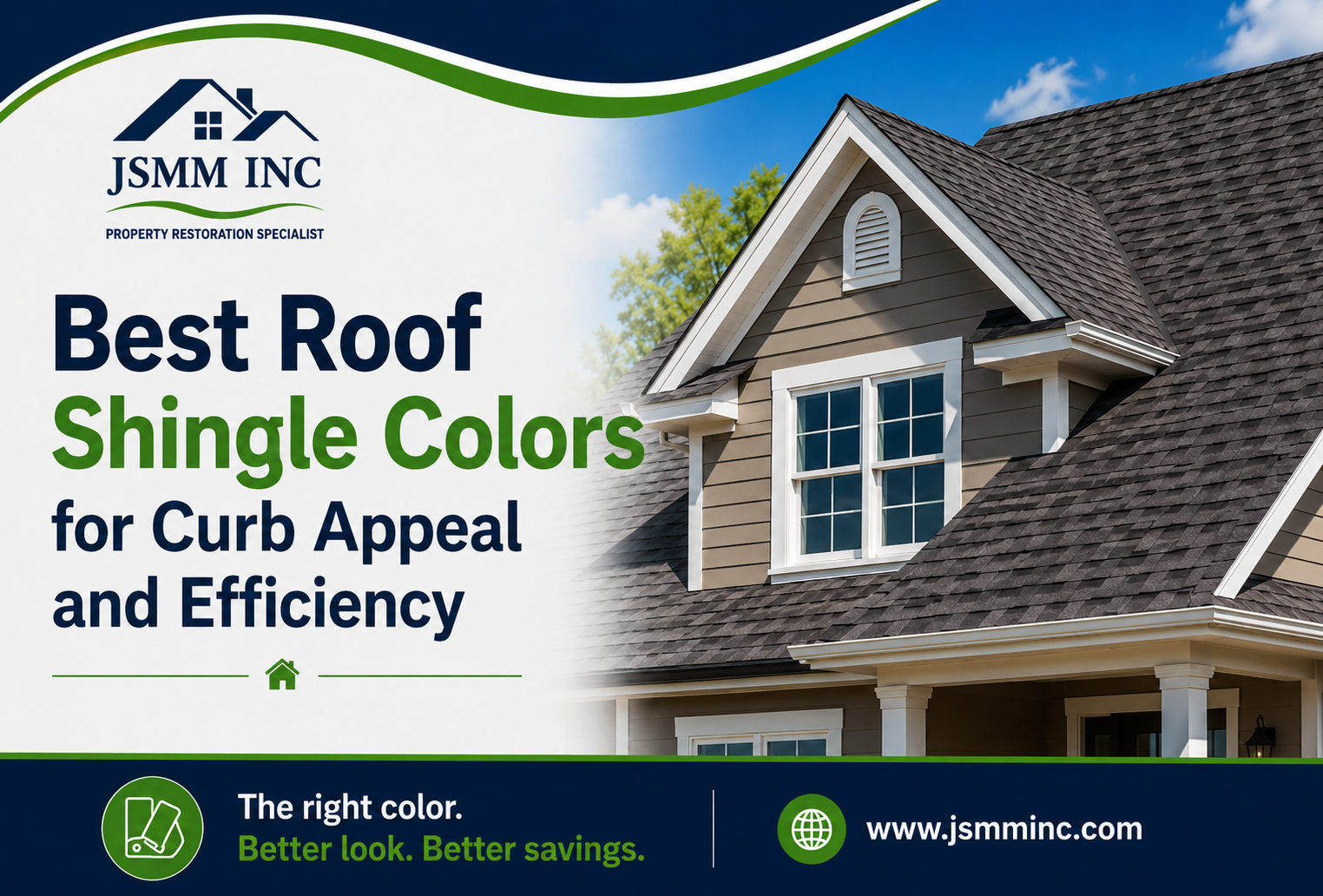 Roof Shingle Colors for Curb Appeal