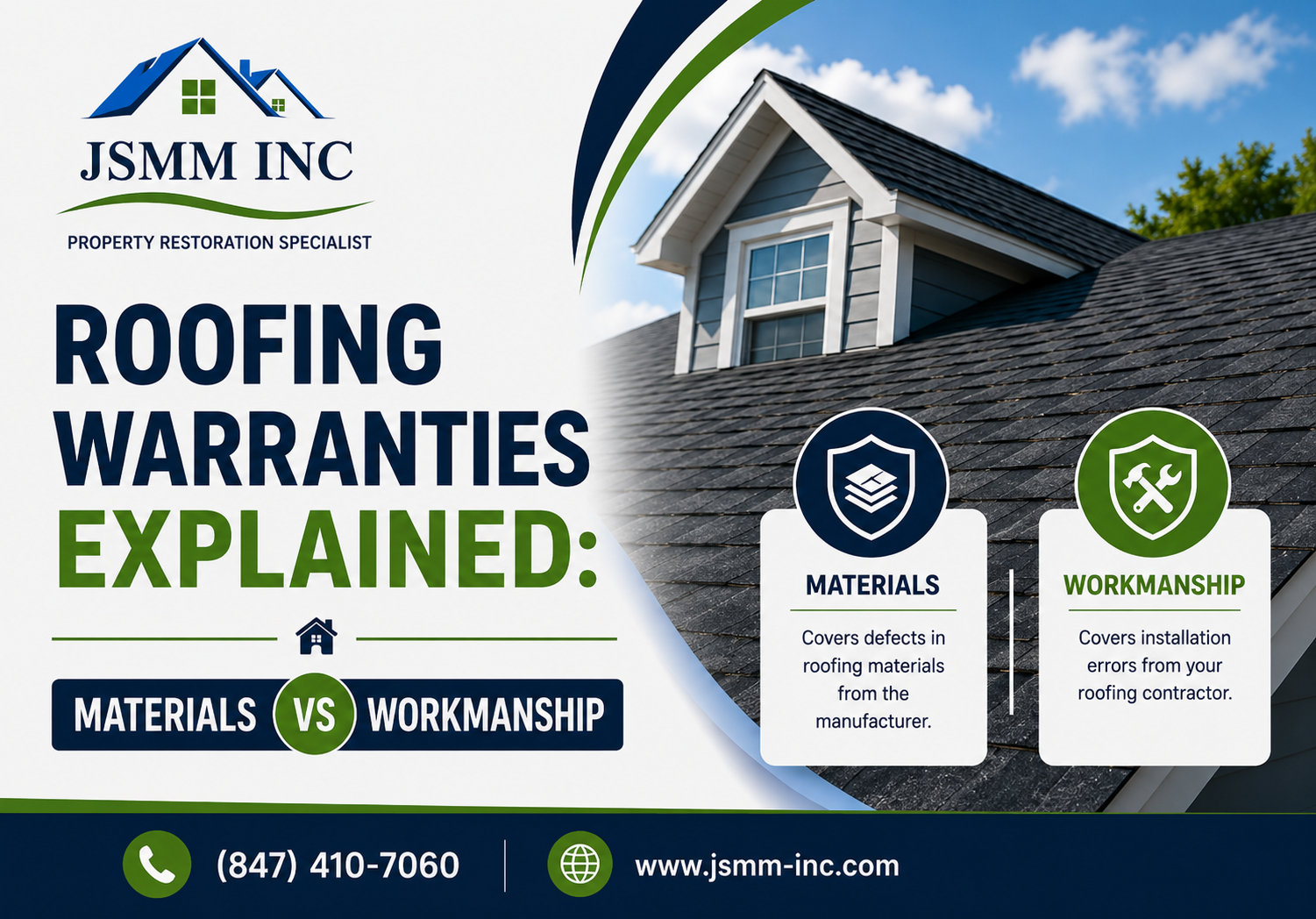 Roofing Warranties Explained: Materials vs Workmanship