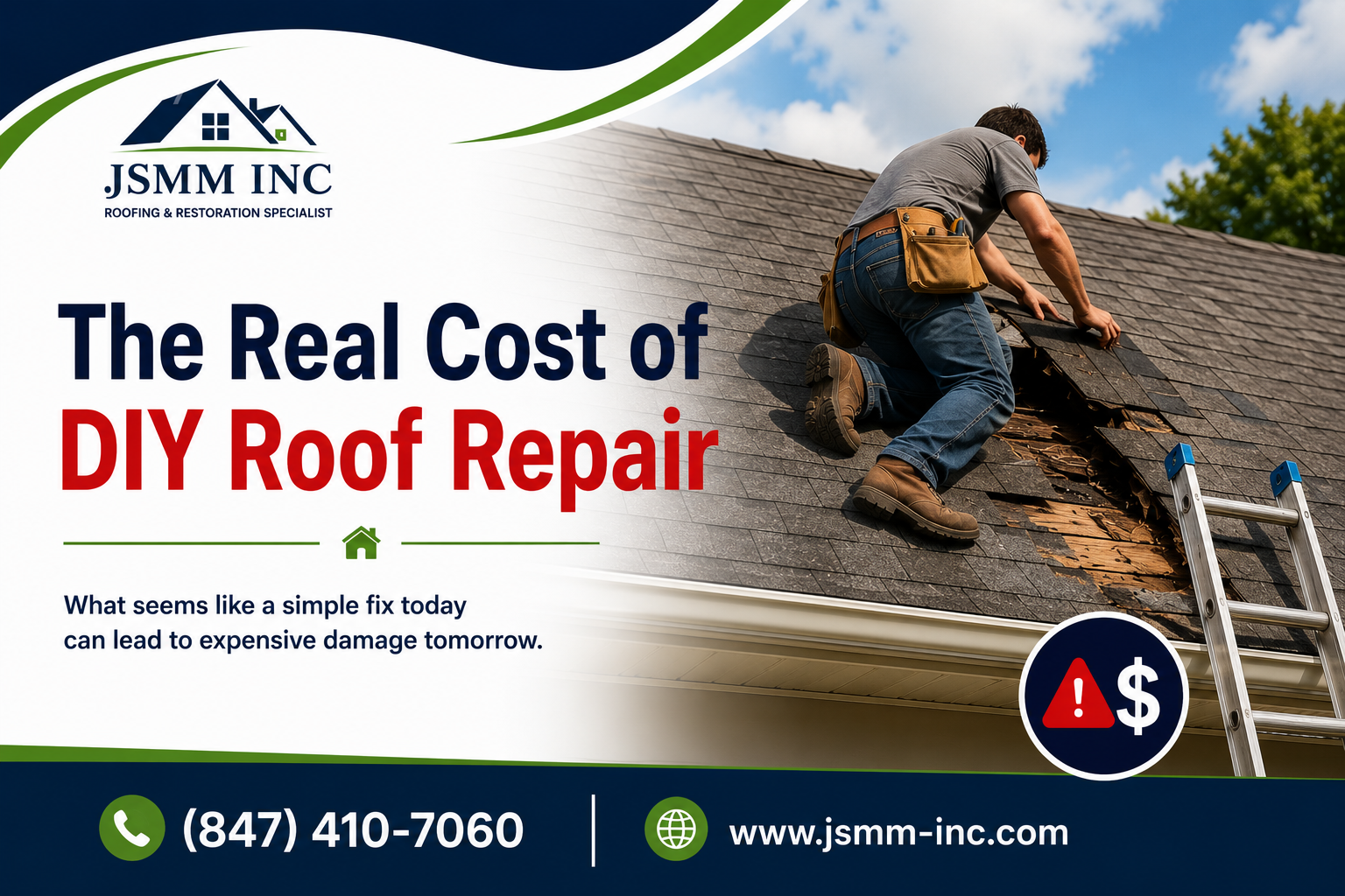 The Real Cost of DIY Roof Repair
