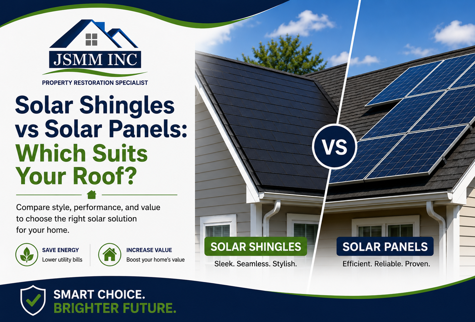 Solar Shingles vs Solar Panels
