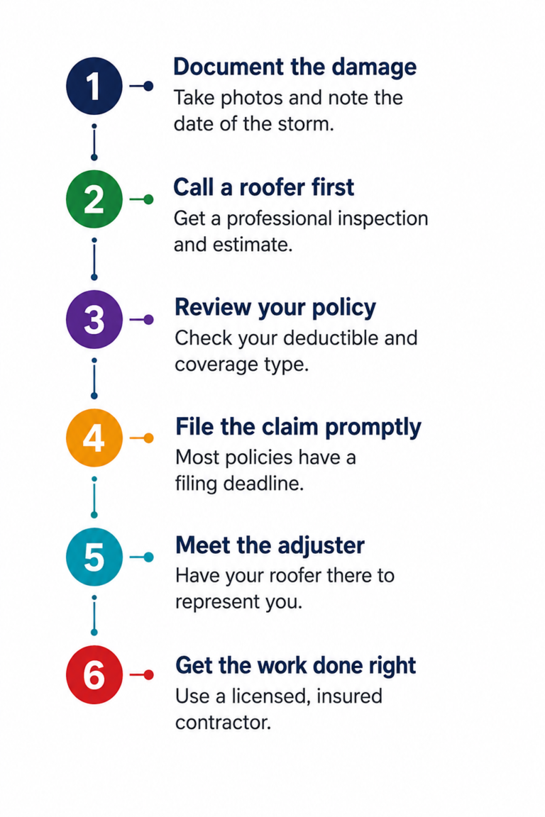 Storm Damage Roof Repair Checklist