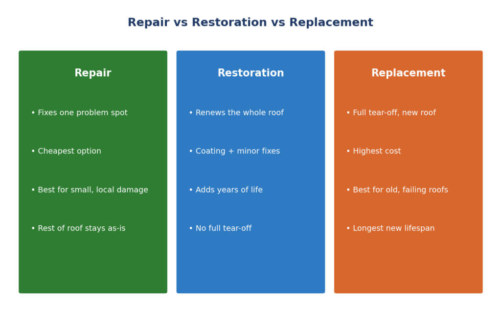 Restoration vs Replacement: The Key Differences