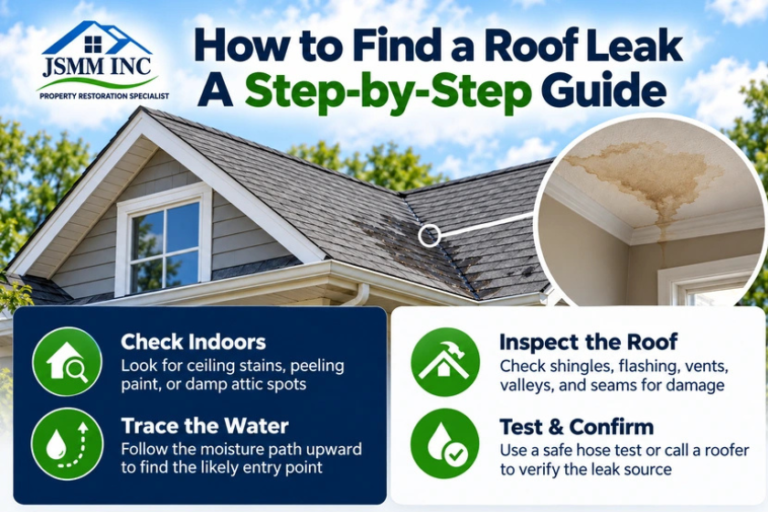 How to Find a Roof Leak: A Step-by-Step Guide